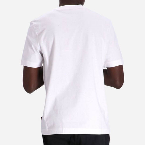 CAMISETA BLANCA TEGLITCH LOGO BOSS